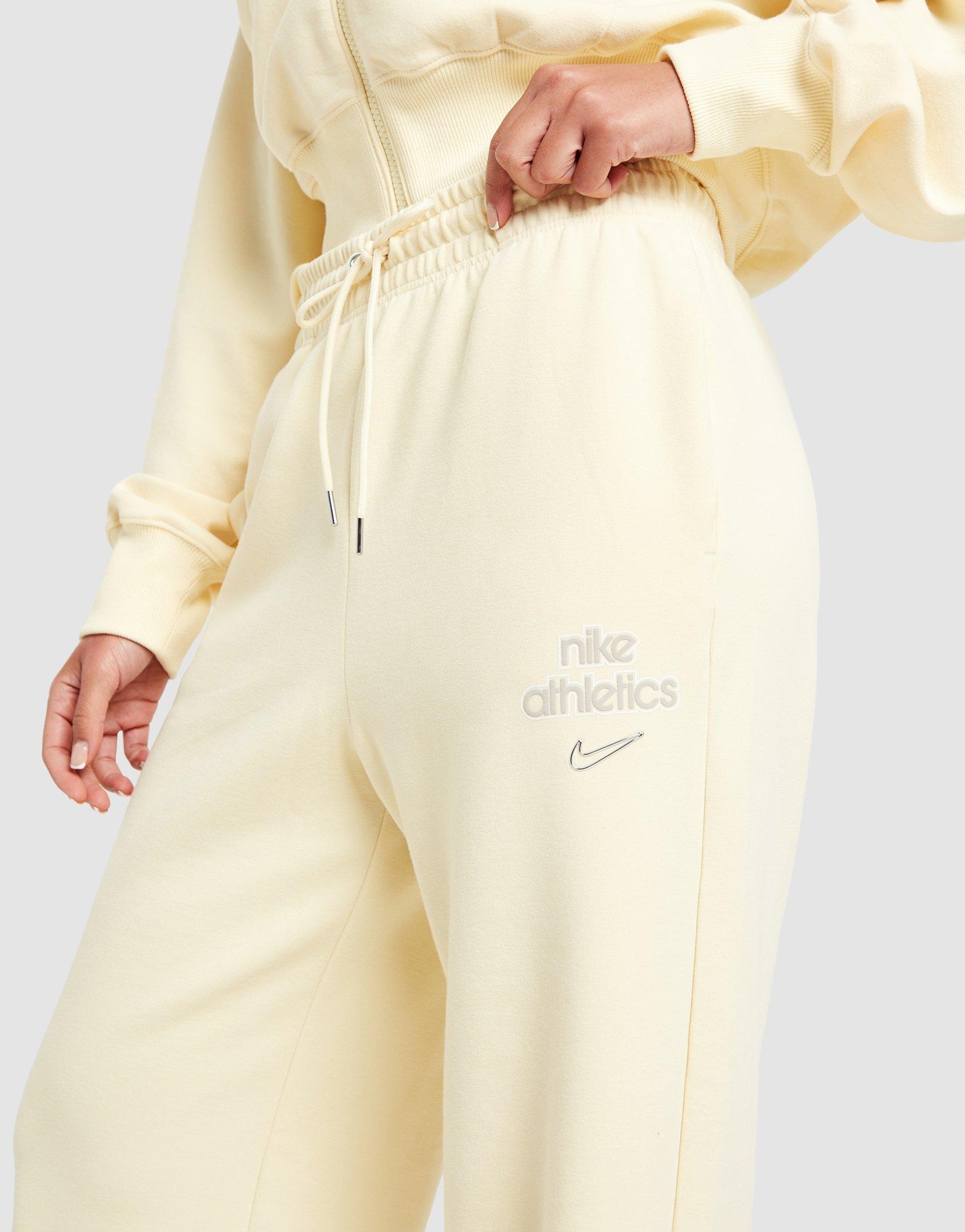 Nike Nohavice  W Nk Phnx Flc Hr Wide Leg Gls