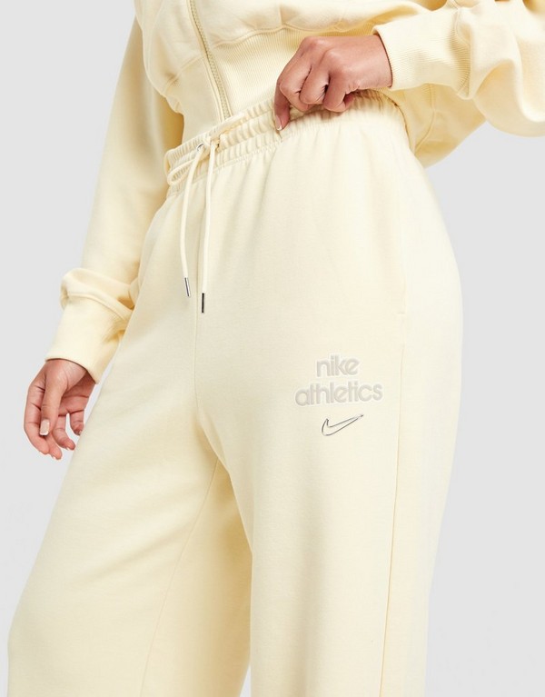 Nike Nohavice W Nk Phnx Flc Hr Wide Leg Gls