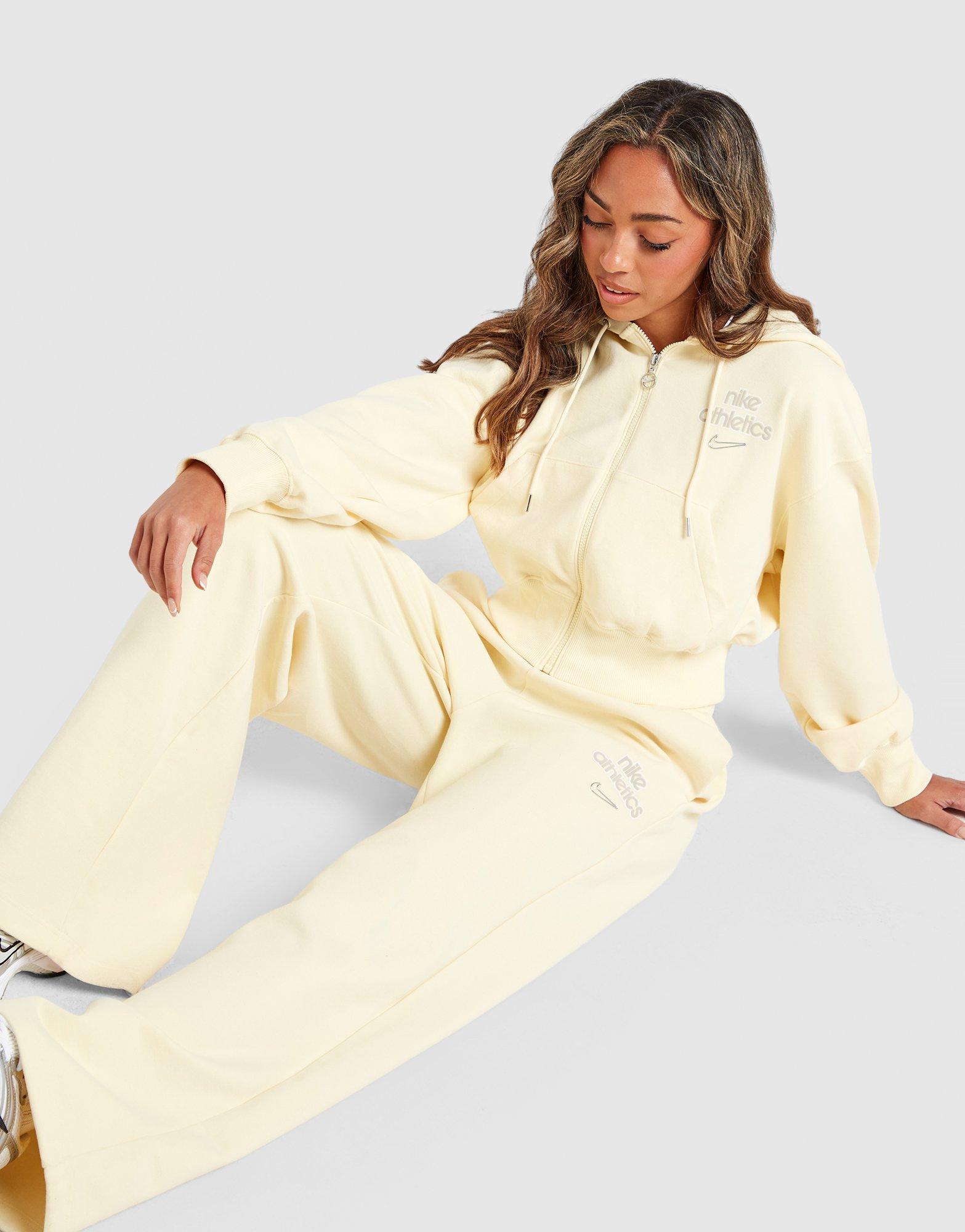 Nike Nohavice  W Nk Phnx Flc Hr Wide Leg Gls