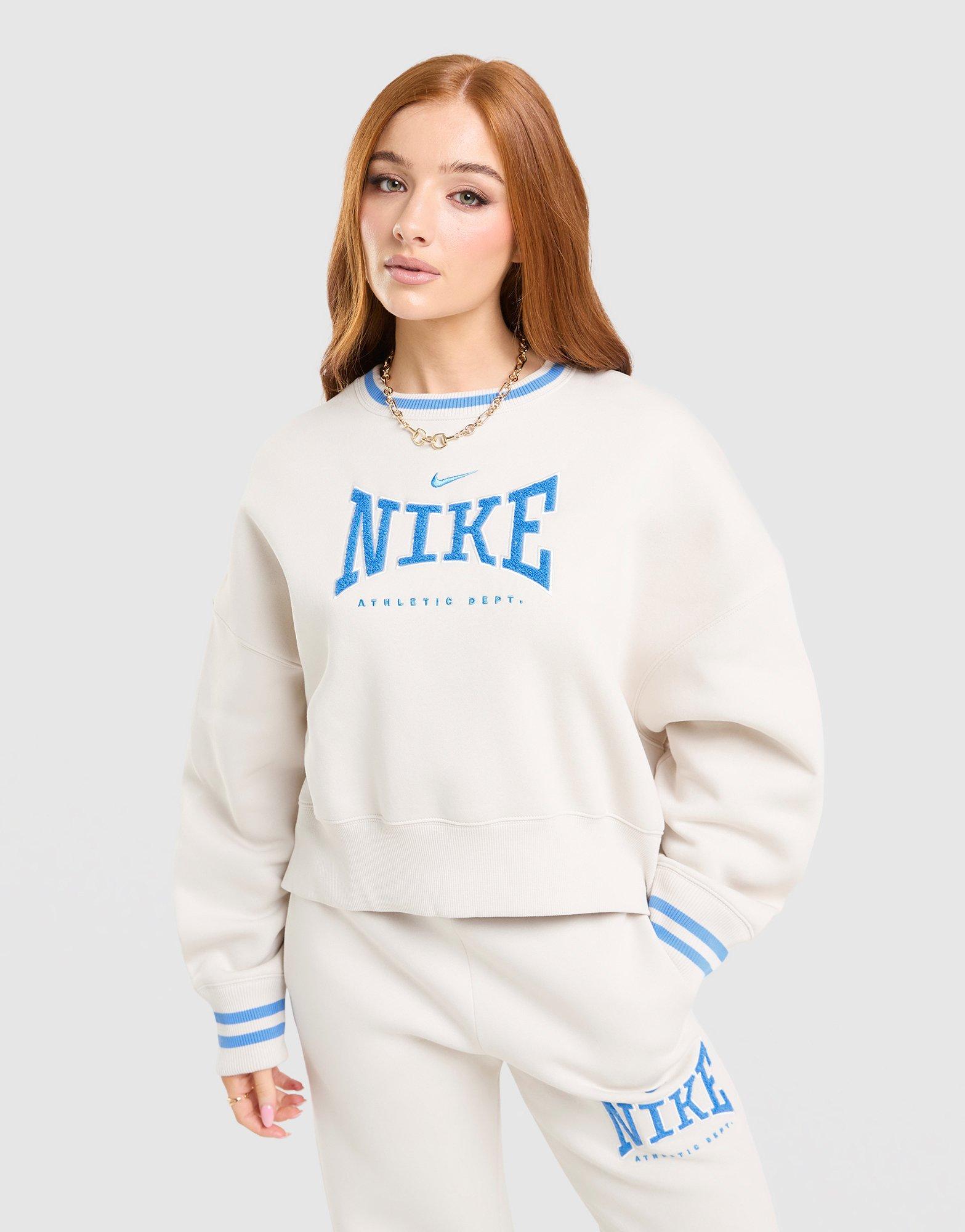 Nike Mikina W Nk Phnx Flc Os Crew