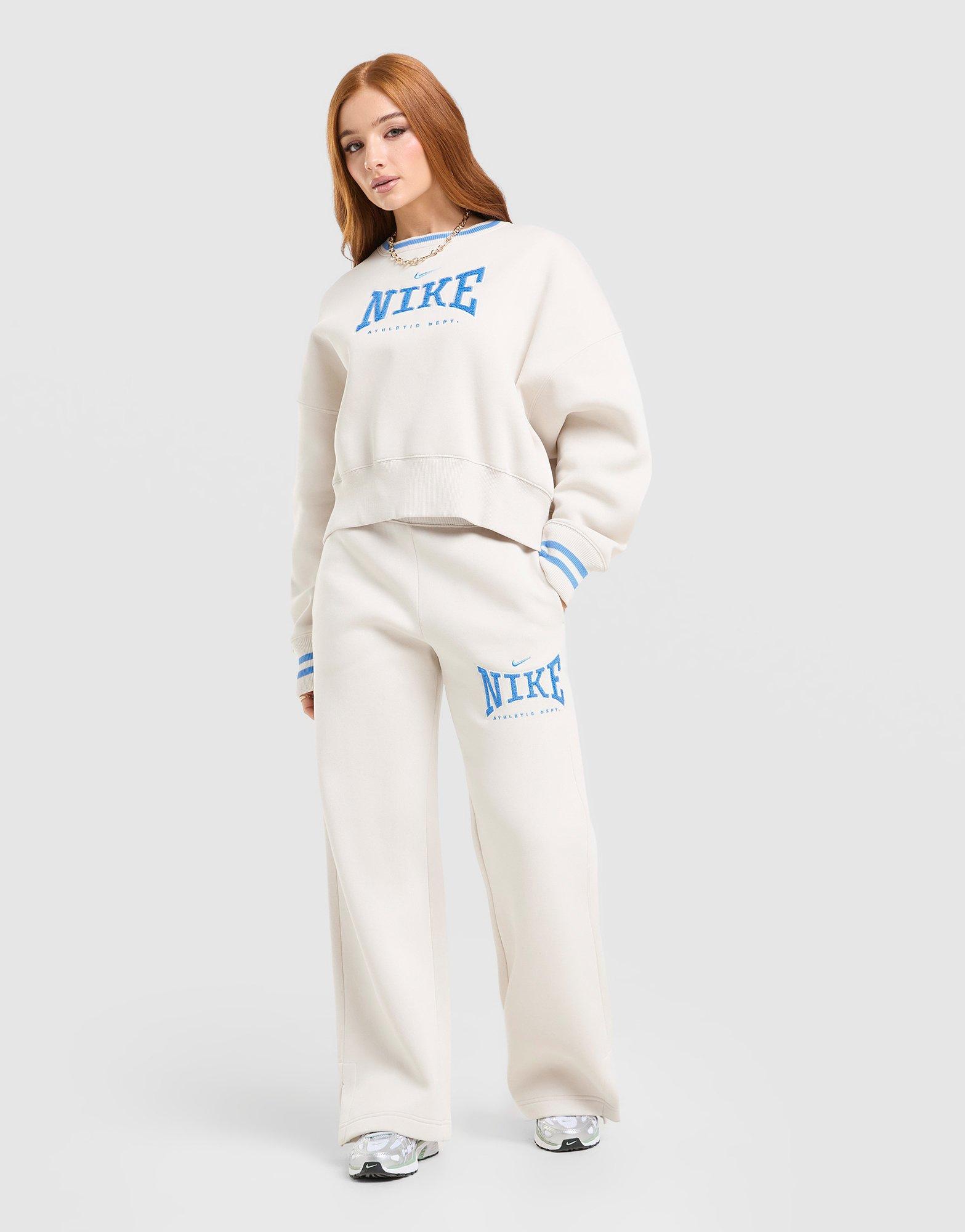Nike Mikina W Nk Phnx Flc Os Crew