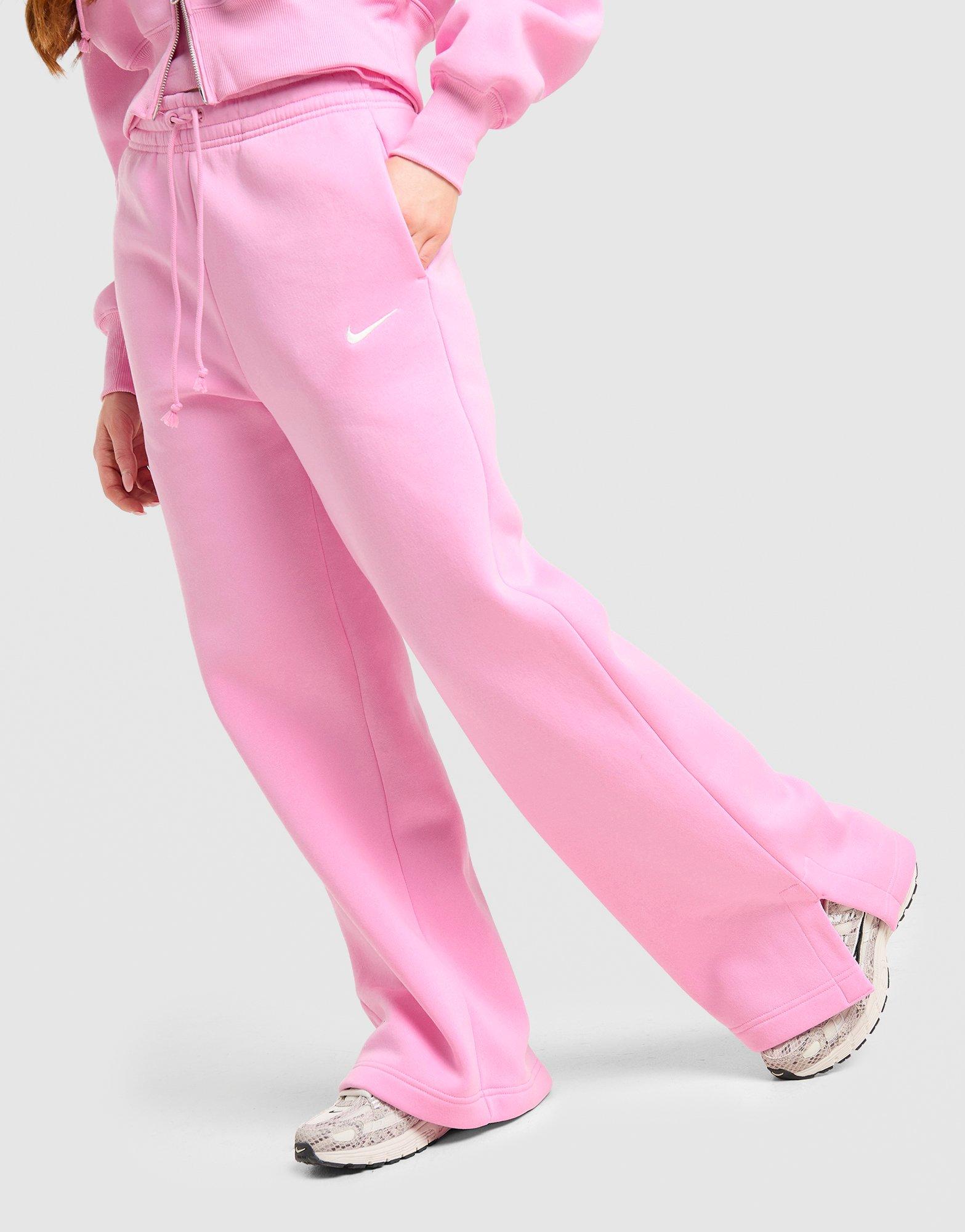 Nike Nohavice  W Nsw Phnx Flc Hr Wide Leg