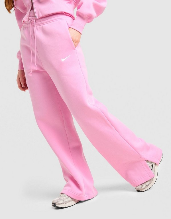 Nike Nohavice W Nsw Phnx Flc Hr Wide Leg