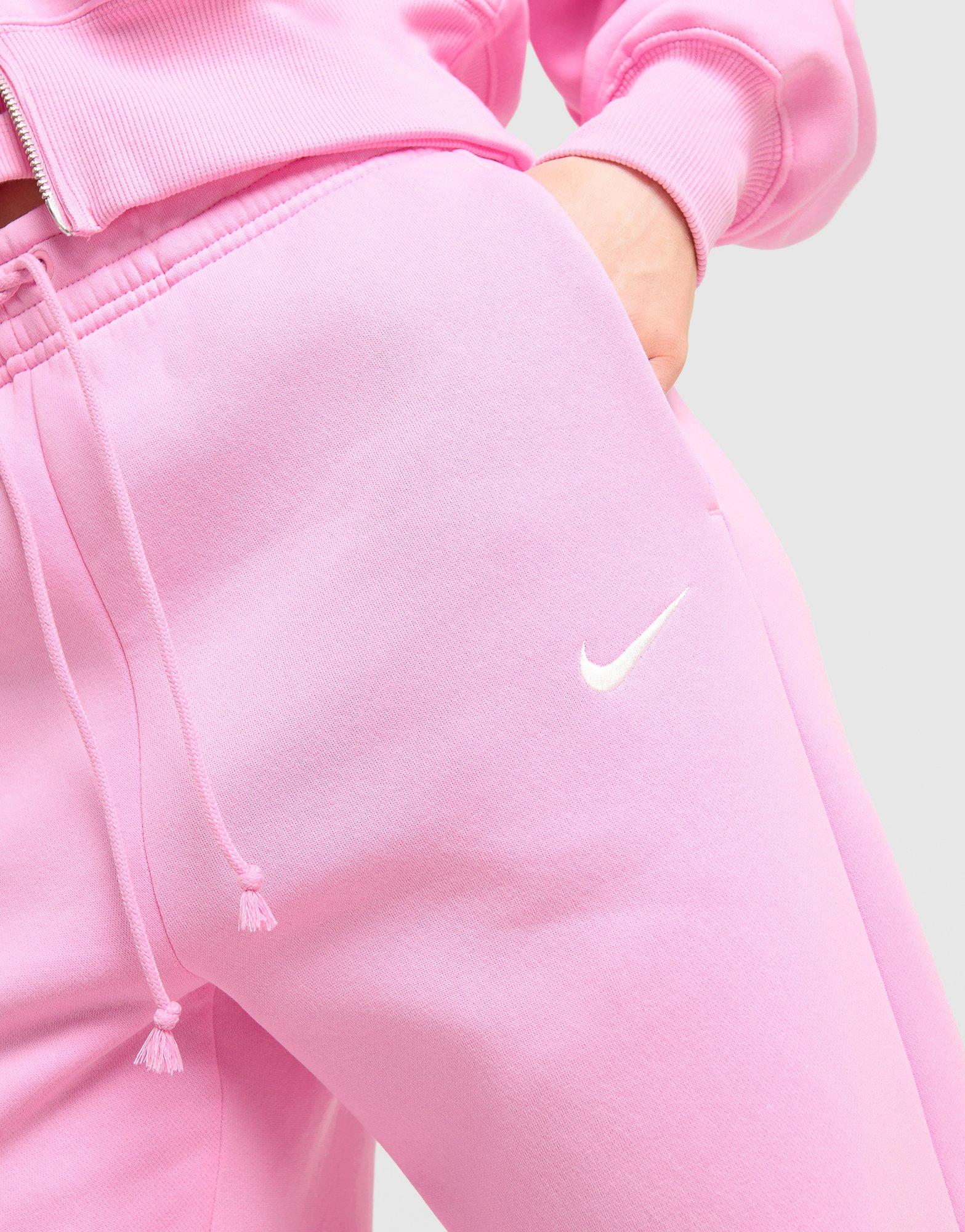 Nike Nohavice  W Nsw Phnx Flc Hr Wide Leg
