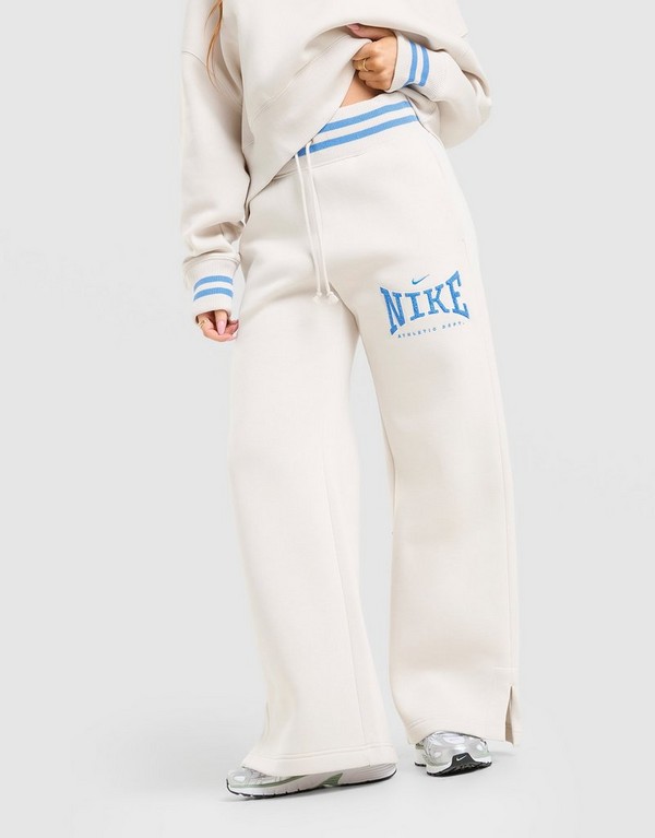 Nike Spodnie W Nk Phx Flc Hr Wd Leg Pant Gx - obrazek 2