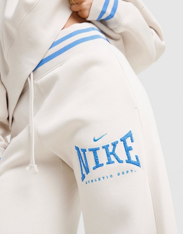 Nike Spodnie W Nk Phx Flc Hr Wd Leg Pant Gx - obrazek 3