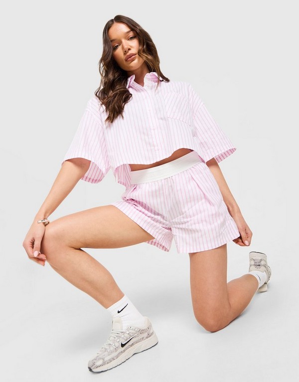 Nike Šortky W Nsw Offln Wvn Ppln Strp