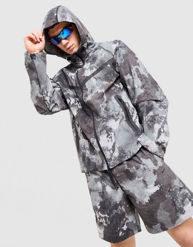 NIKE BLUZĂ HANORAC TECH WINDRUNNER Bărbați Gri IF1333-010 | JD Sports