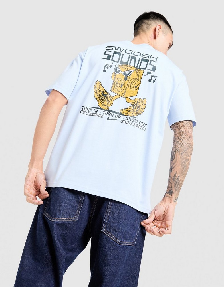 【レア】Sound Sports NIKE NIKE ФУТБОЛКА U NSW TEE LSE SWOOSH SOUNDS IH1369-407 | колір Синій