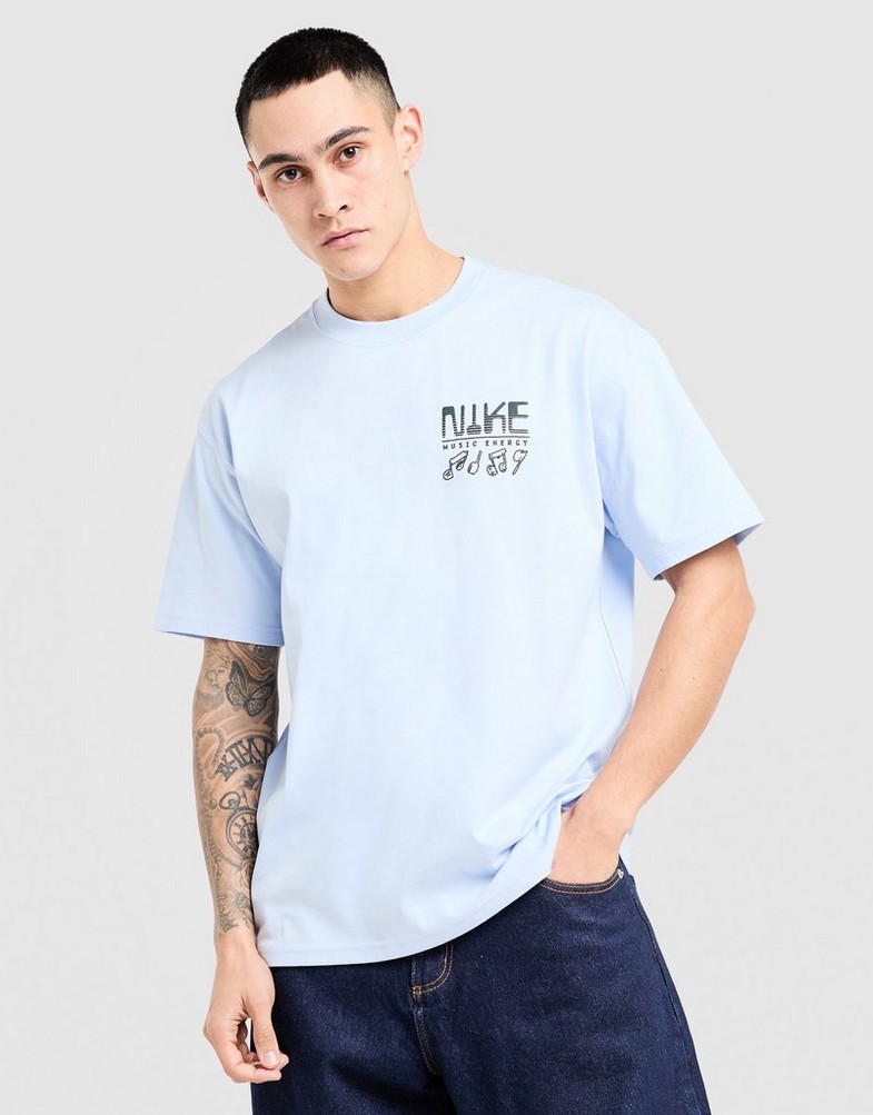 NIKE ФУТБОЛКА U NSW TEE LSE SWOOSH SOUNDS IH1369-407 | колір Синій
