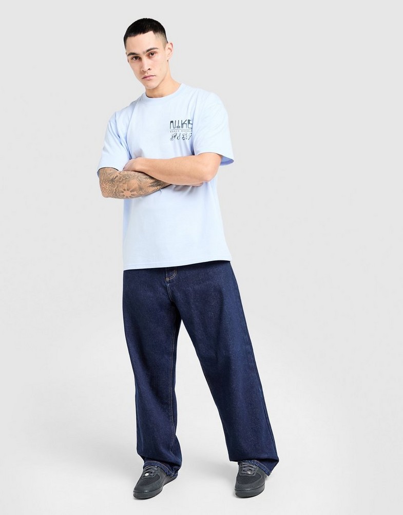 NIKE ФУТБОЛКА U NSW TEE LSE SWOOSH SOUNDS IH1369-407 | колір Синій