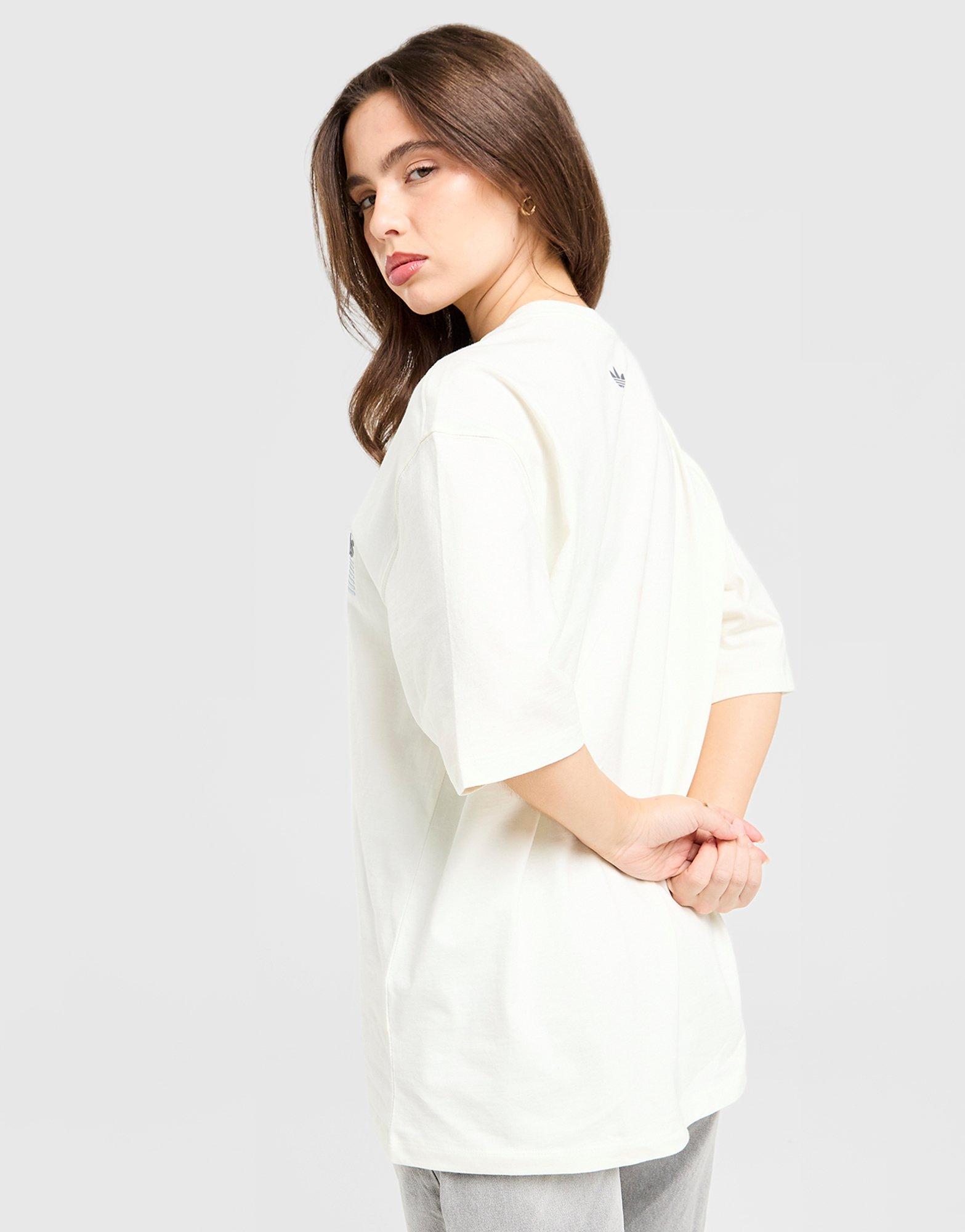 Dámské tričko ADIDAS TRIČKO 3S GFX TEE KY5467 Béžová