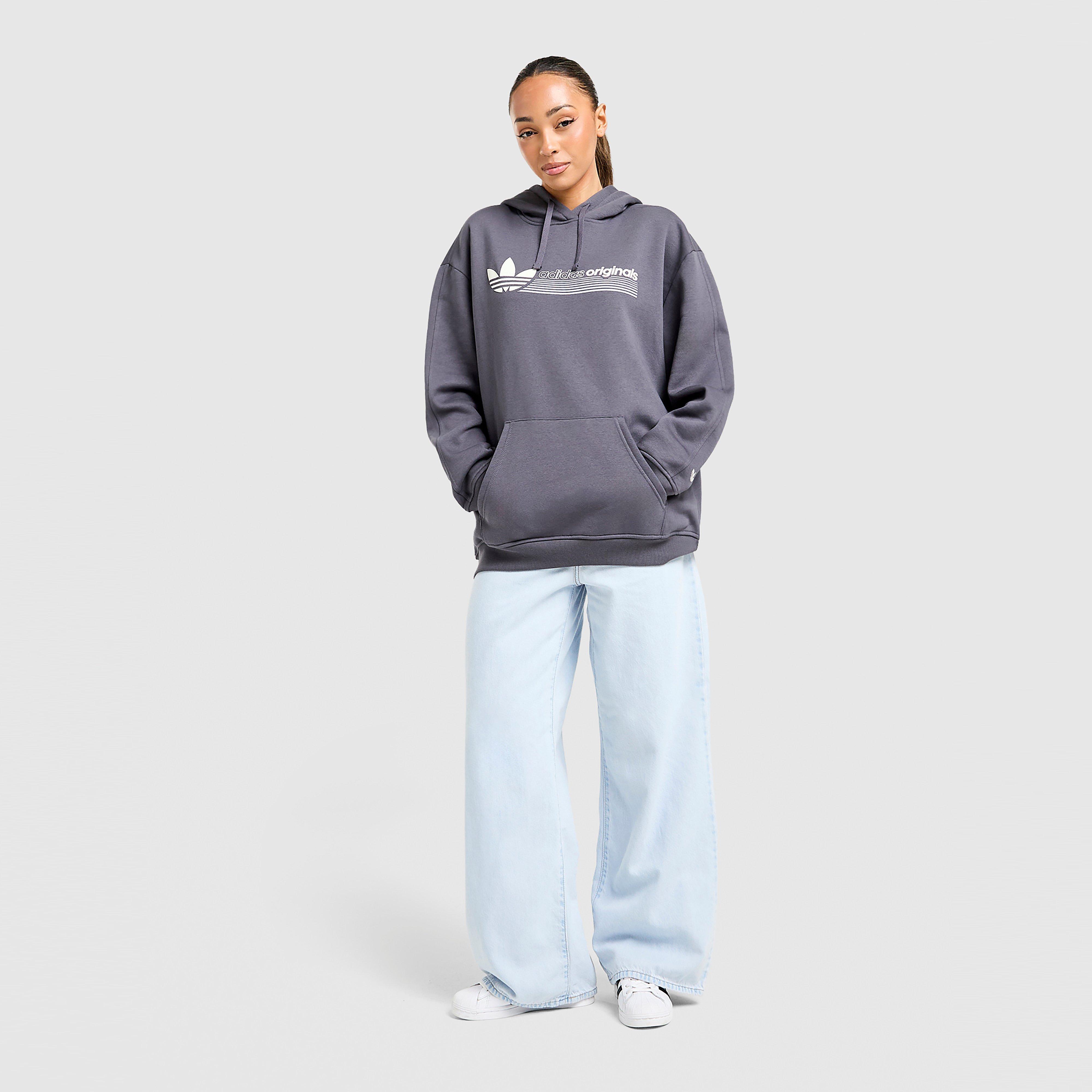 Dámská mikina ADIDAS MIKINA S KAPUCÍ GFX HOODIE