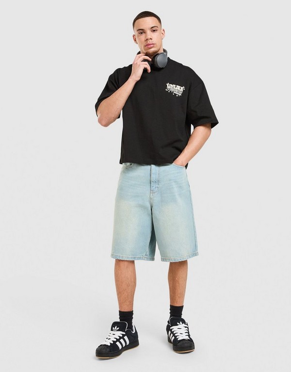 Unlike Humans Šortky Denim Jorts Yen