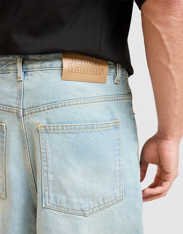 Unlike Humans Šortky Denim Jorts Yen