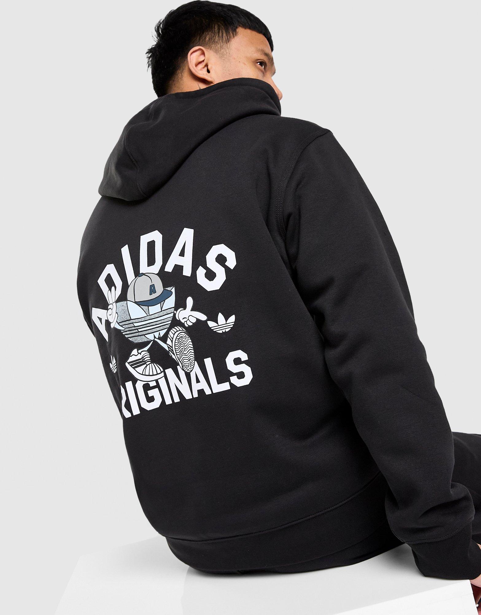 adidas Originals Sudadera con capucha Trefoil Graphic