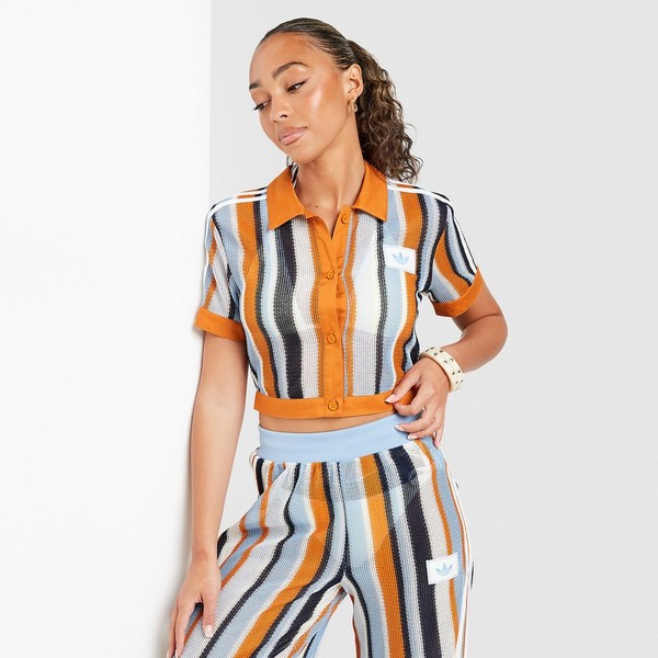 ADIDAS TOP CROPPED POLO