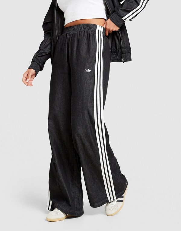 adidas Nohavice Denim Wide Leg
