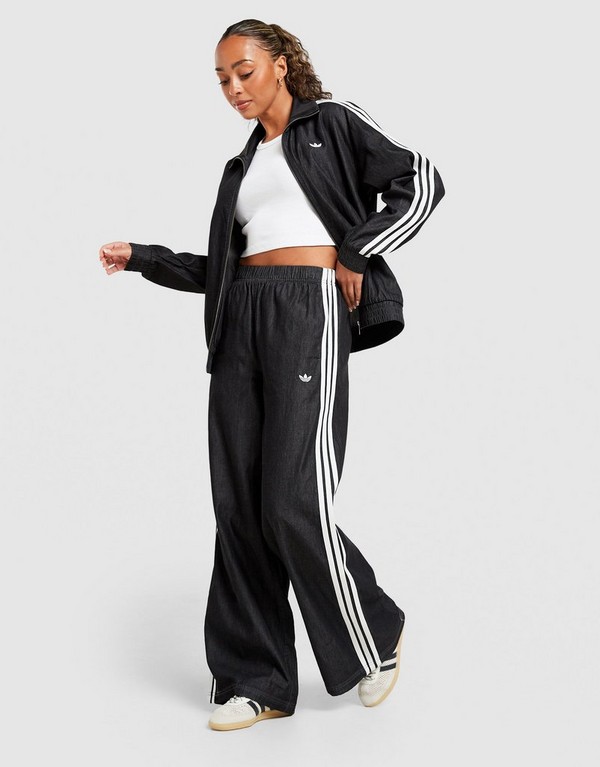 adidas Nohavice Denim Wide Leg