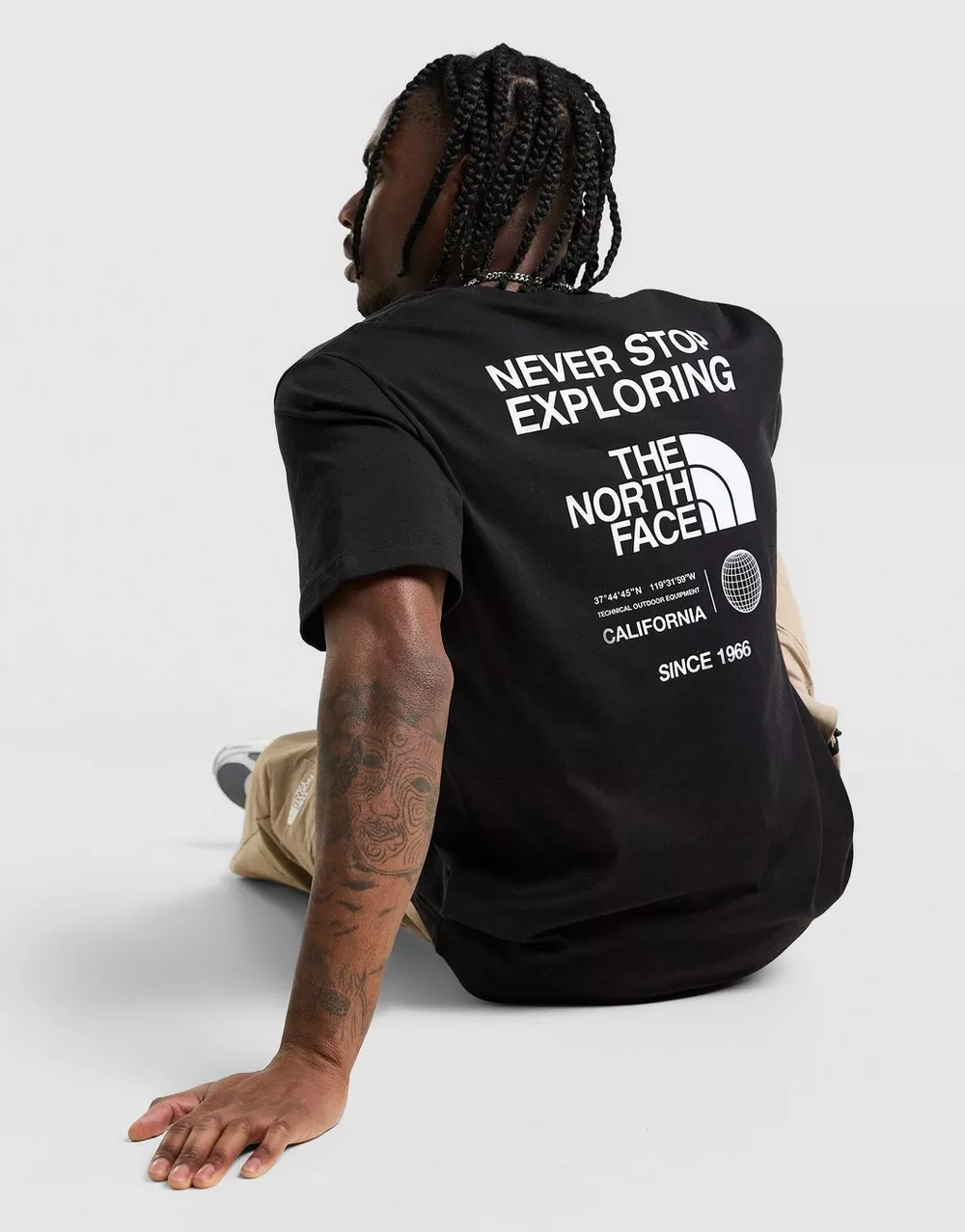 THE NORTH FACE ФУТБОЛКА M TOUR GRAPHIC RELAXED SS, фото 1 з 5