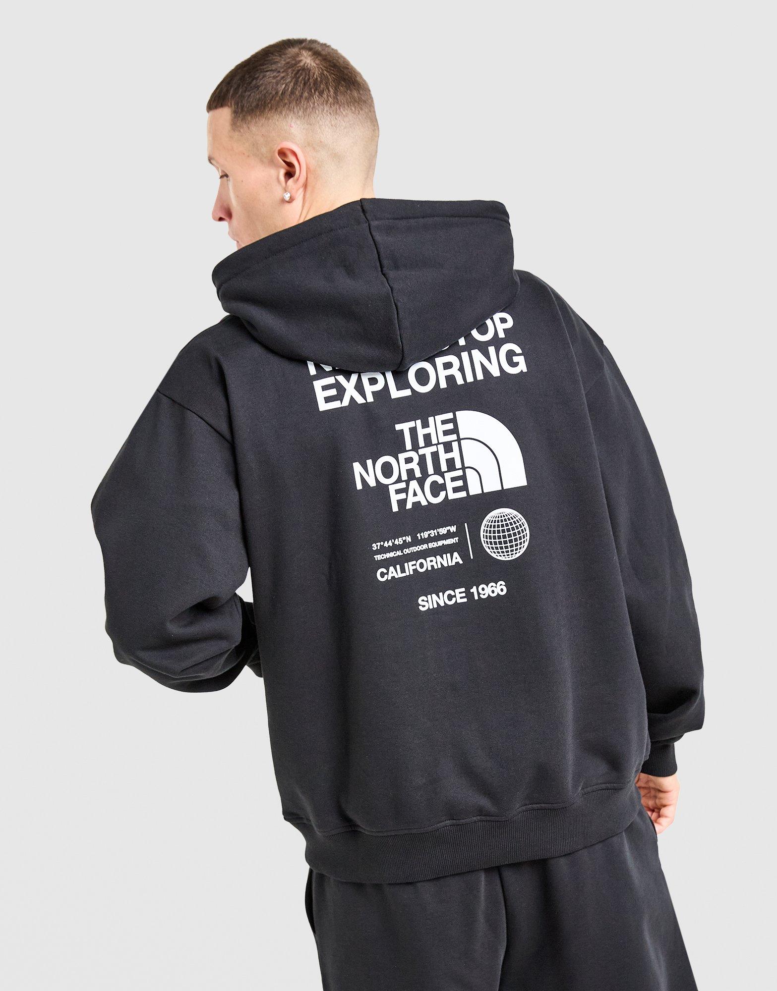 Pánska mikina THE NORTH FACE MIKINA S KAPUCŇOU M TOUR OVERSIZE NF0A8M9ZKY41 Čierna
