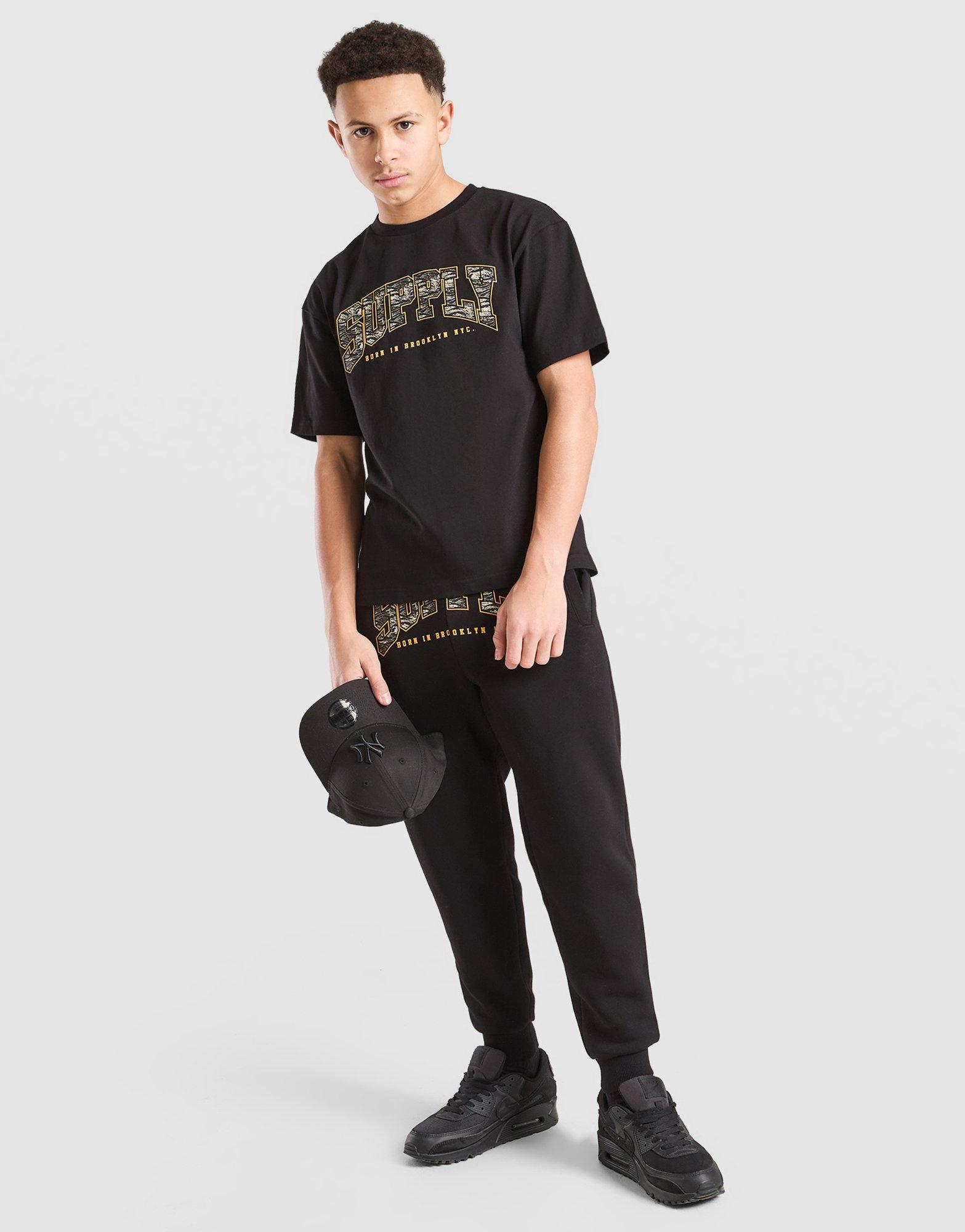 Dječji T-shirt SUPPLY&DEMAND T-SHIRT BRICKSHAW TEE SUPTJB18458007 crna