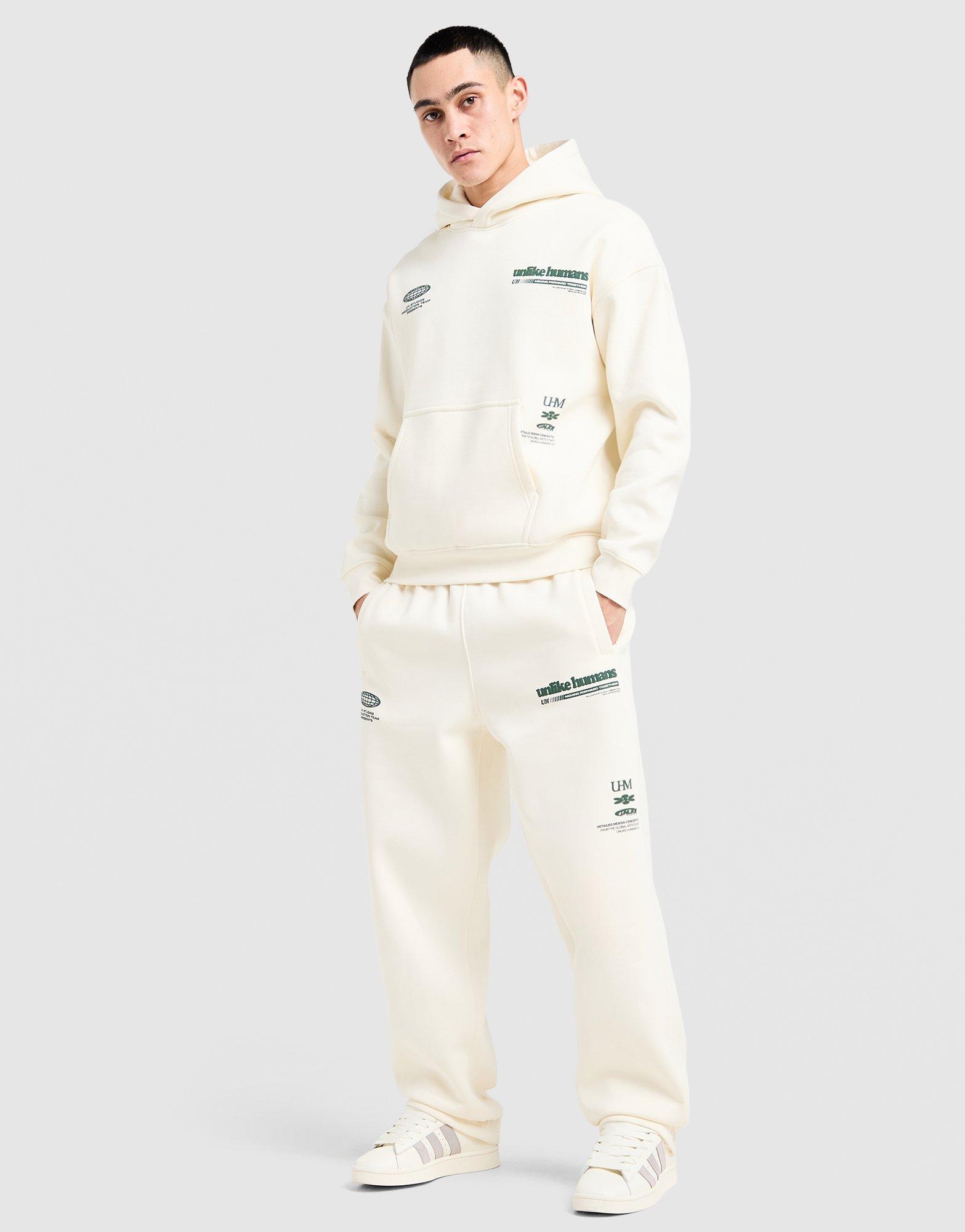 Bluza męska UNLIKE HUMANS BLUZA Z KAPTUREM HIGHGRADE HD ULHTM10529104 Beżowy