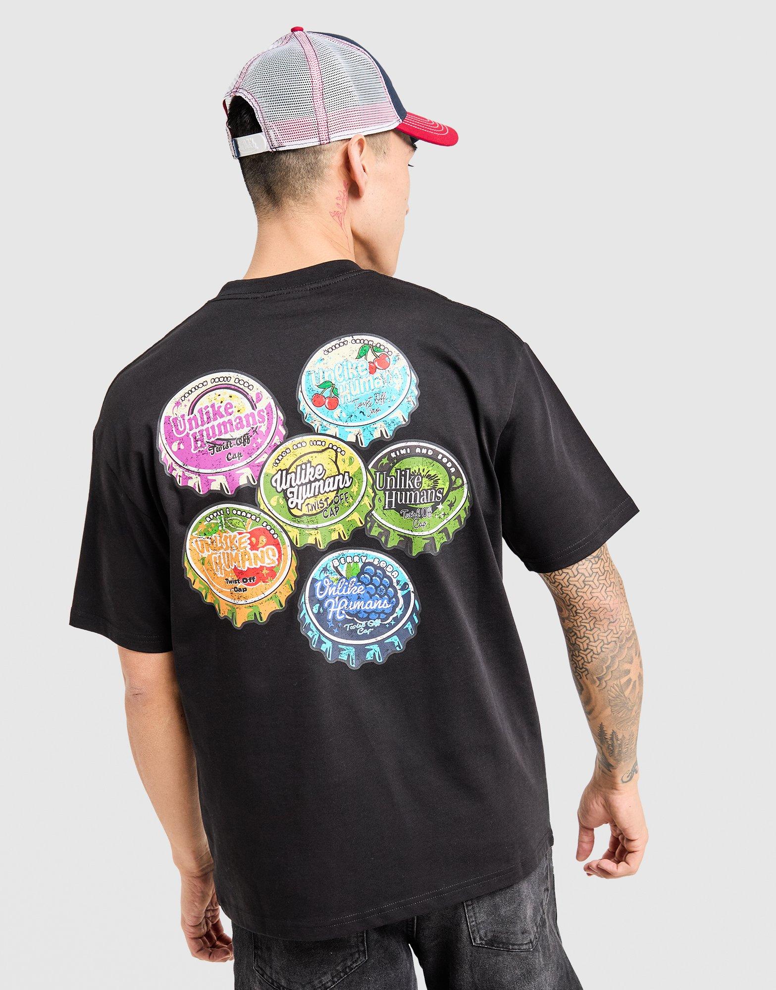 Чоловічі футболки UNLIKE HUMANS ФУТБОЛКА CAPPED TEE BLK-BLK ULHTM10508007 Чорний