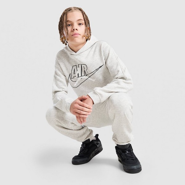 JORDAN КОФТА З КАПЮШОНОМ JM SWOOSH HD GRY M