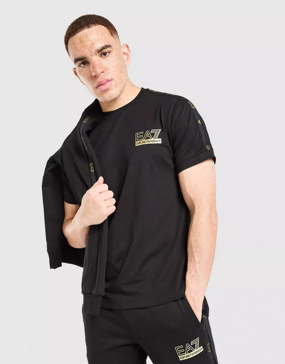 EMPORIO ARMANI 7 ФУТБОЛКА TAPE, фото 1 з 5