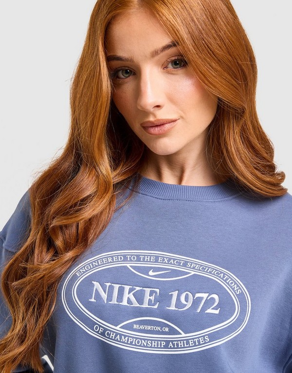 Nike Mikina W Nsw Trnd Phnx Flc Os Crew