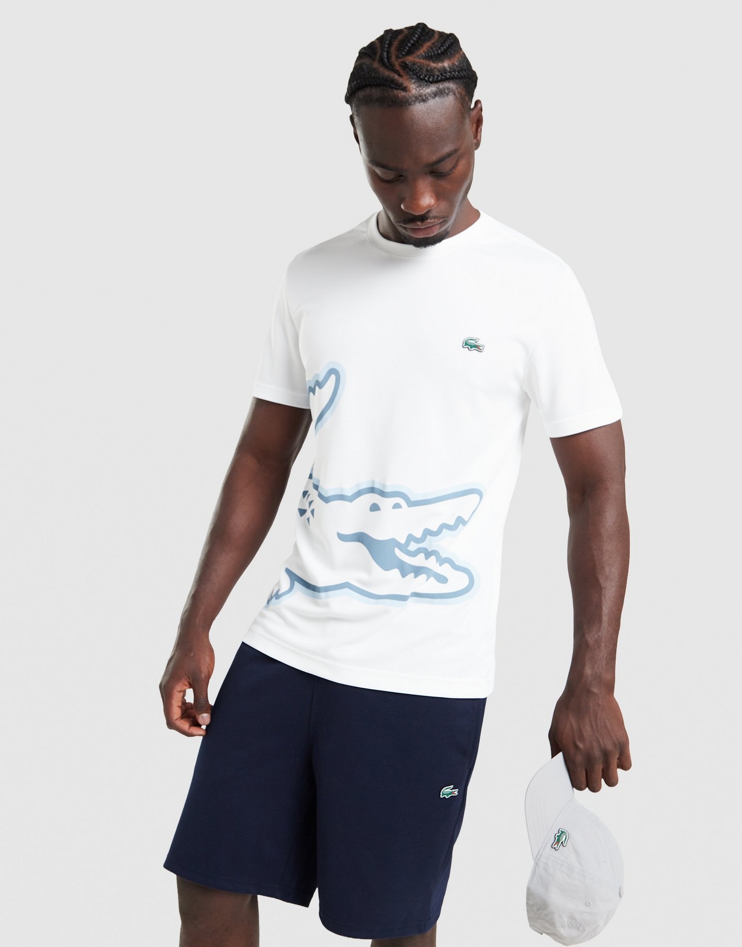 Lacoste T-Shirt Large Croc Tee