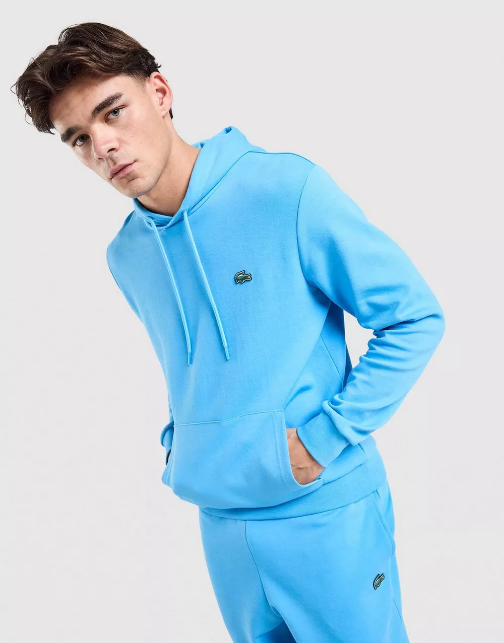 LACOSTE КОФТА З КАПЮШОНОМ DBL KNIT OTH HD, фото 1 з 5
