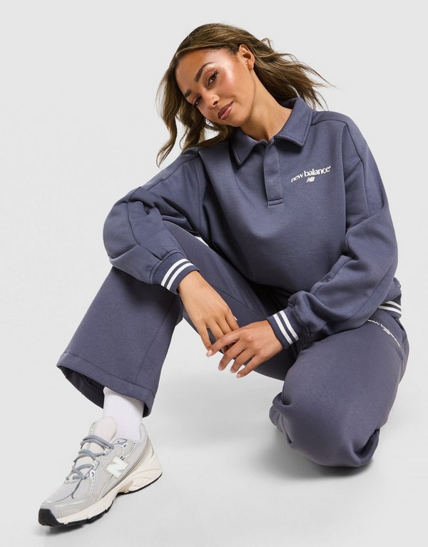New Balance Mikina Rozepínací Ls Tričko
