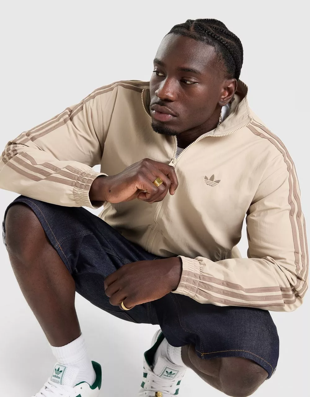 ADIDAS КОФТА НА БЛИСКАВЦІ FIREBIRD WOVEN TRACK ТОП, фото 1 з 5