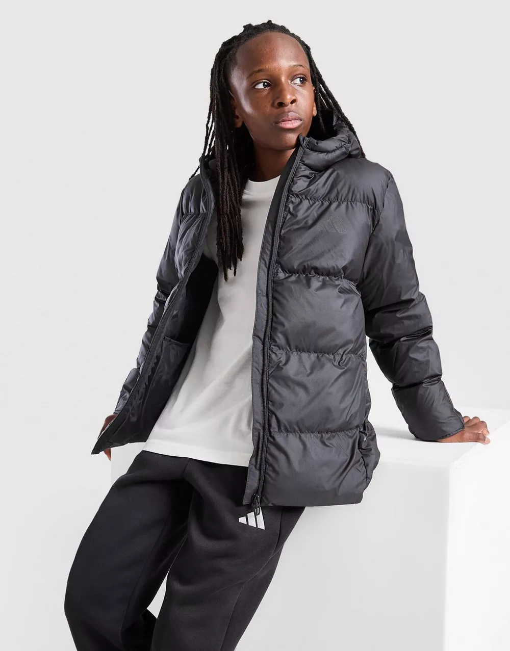 ADIDAS КУРТКА J SD 3S JKT, фото 1 з 5