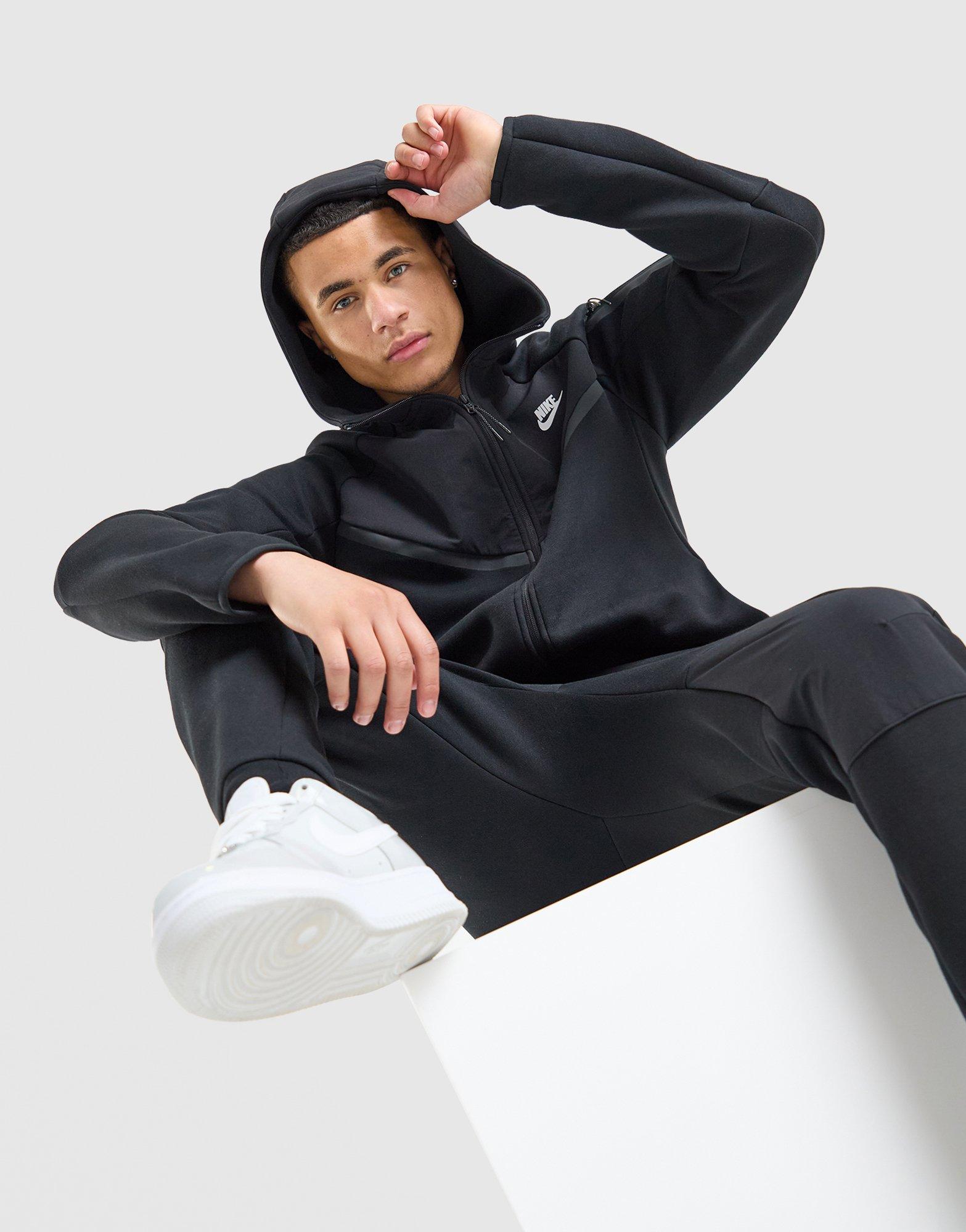 Nike Pulóver Cipzáras Kapucnis M Nk Tch Mix Wr Hd