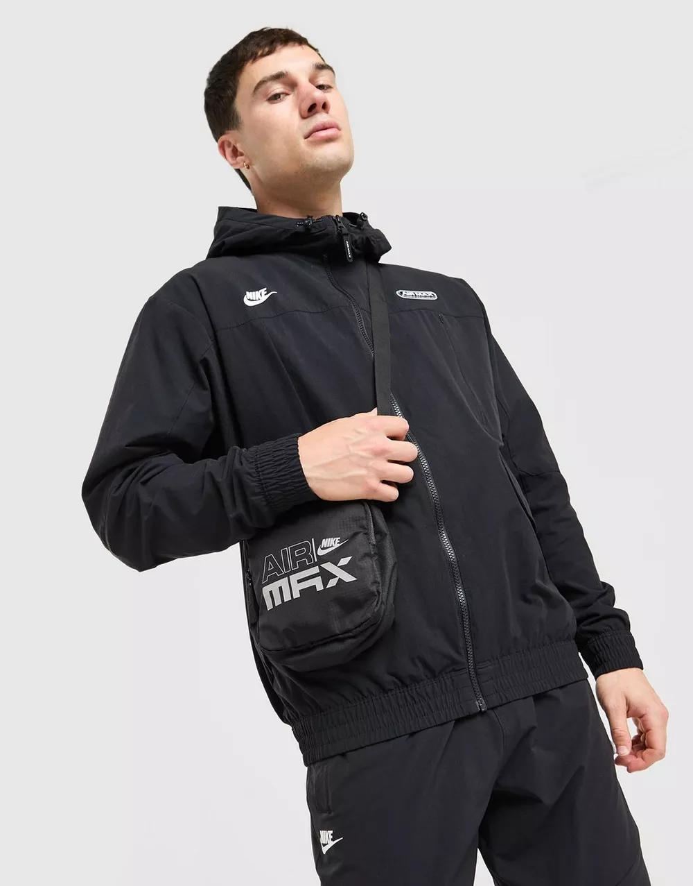 NIKE КОФТА НА БЛИСКАВЦІ З   КАПЮШОНОМ M NSW AIR MAX WVN, фото 1 з 6