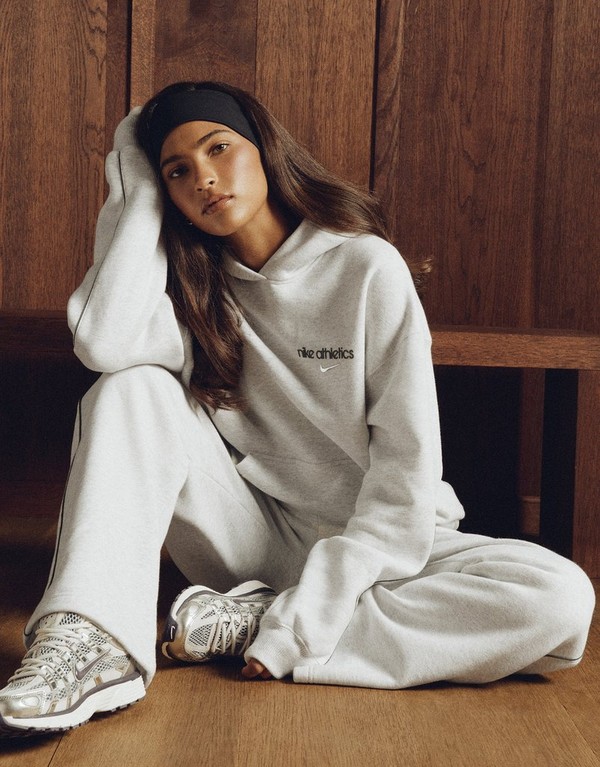 Nike Mikina S Kapucí W Nk Studio Flc Os Gls