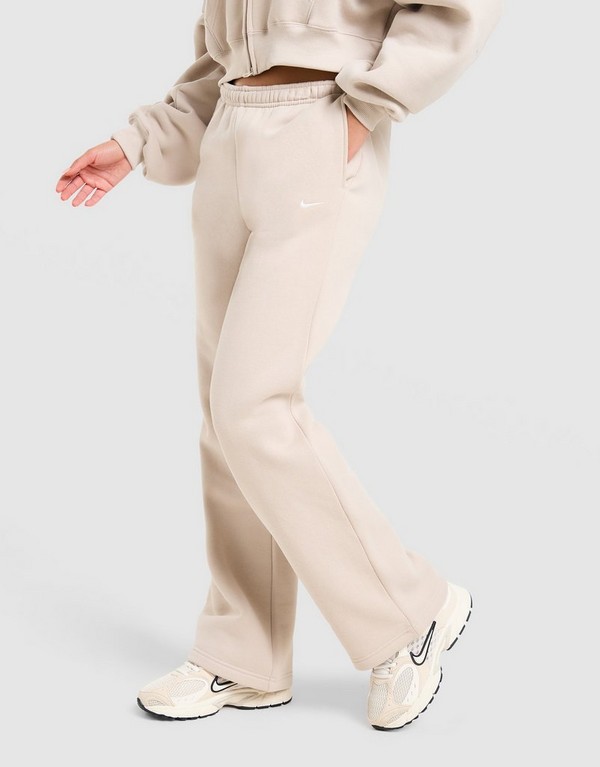 Nike Spodnie W Nk Studio Flc Mw Mr Std Oh - obrazek 3