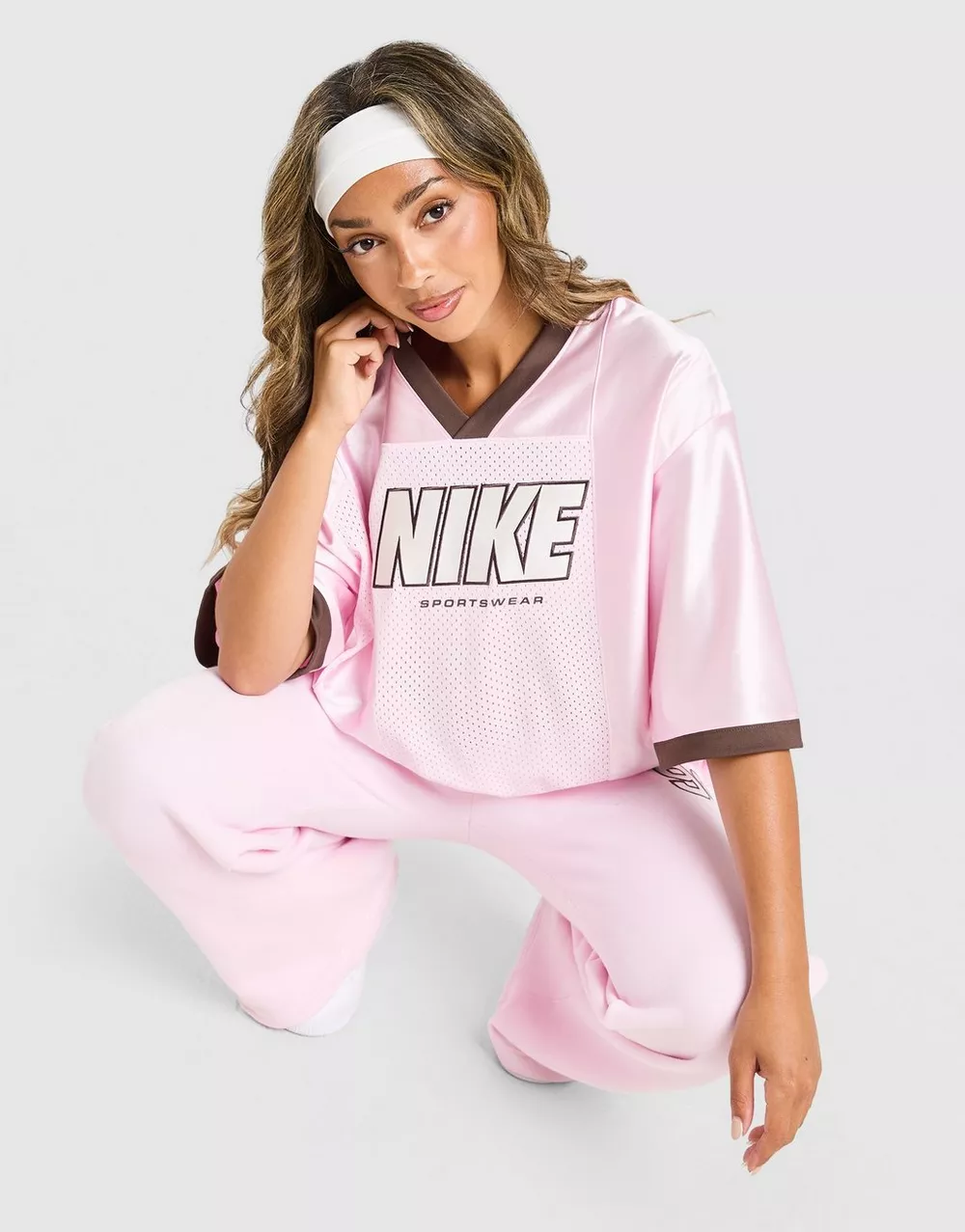 NIKE ФУТБОЛКА W NK NSW SS GX JRSY ТОП SI, фото 1 з 5