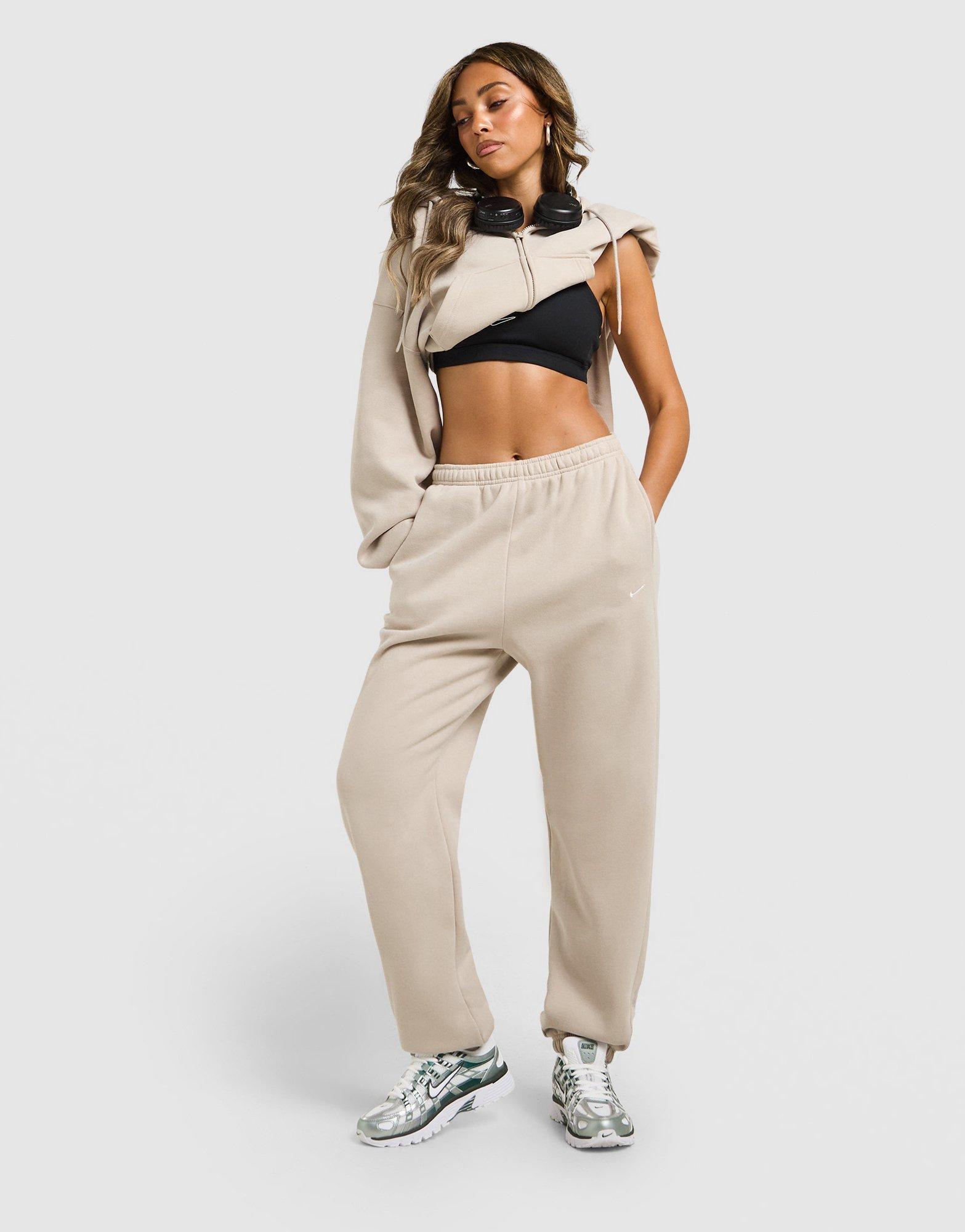Nike Kalhoty  W Nk Stdo Flc Mw Hr Os Cff Pnt
