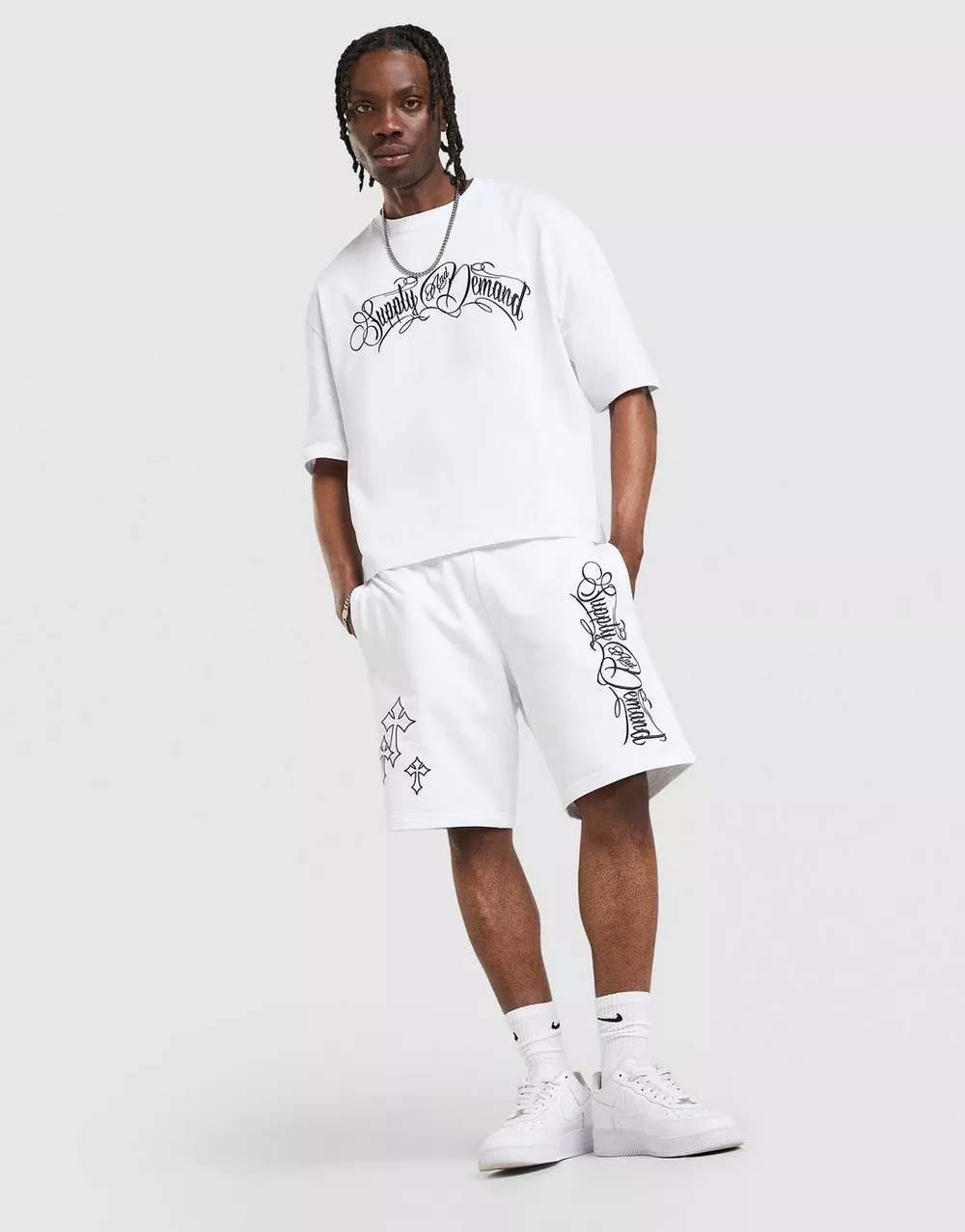 Supply & Demand SUPPLY&DEMAND ФУТБОЛКА MURPHY TEE WHT-WHT, фото 1 з 5