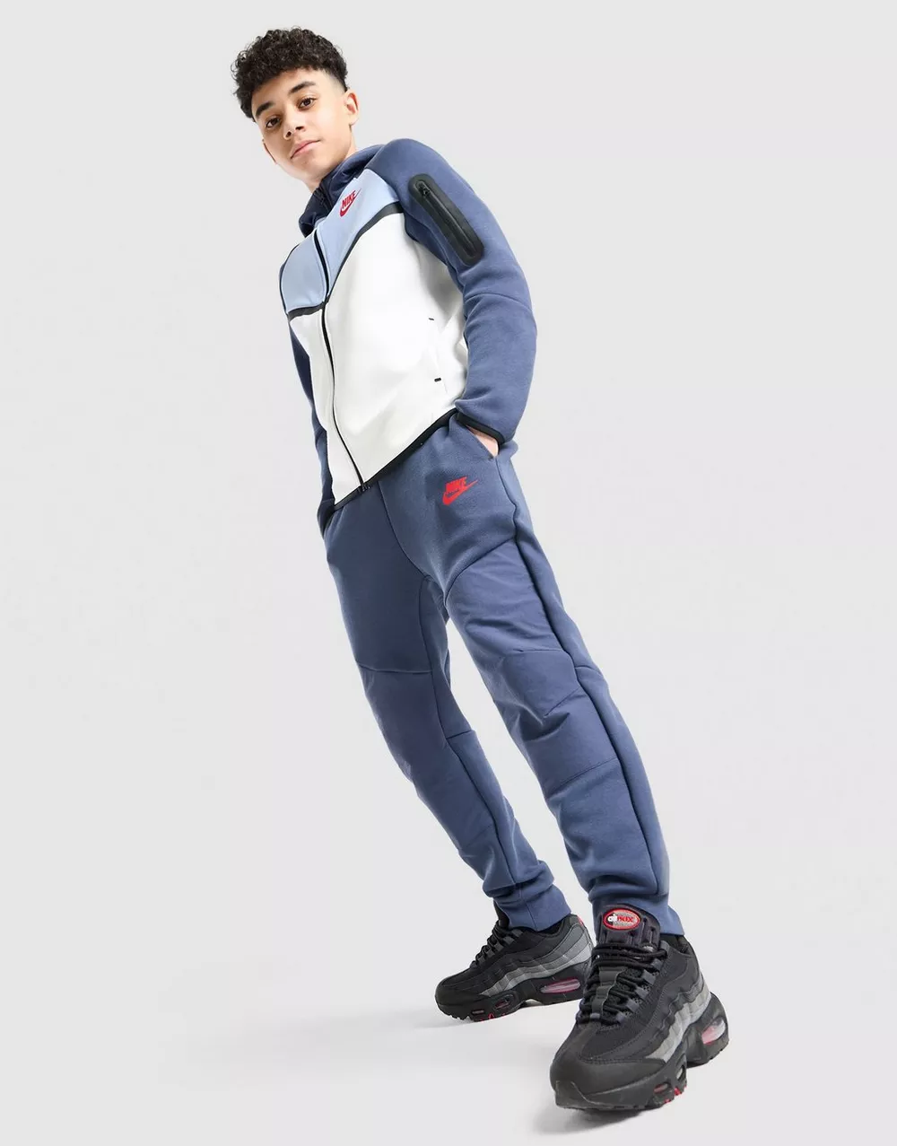 NIKE ШТАНИ B NSW TCH FLC MIX JGGR, фото 1 з 5