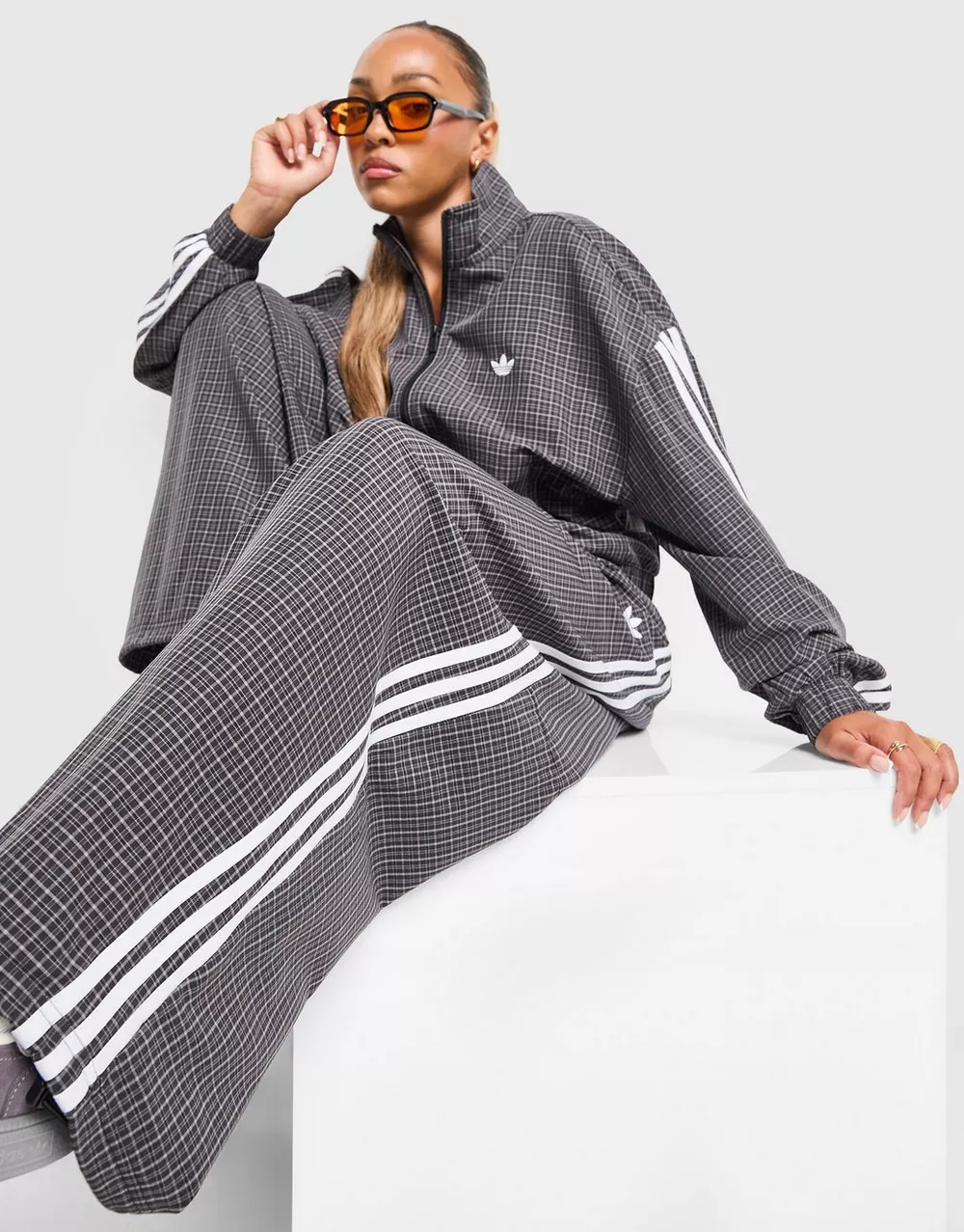 ADIDAS ШТАНИ CHECKS TROUSER, фото 1 з 6