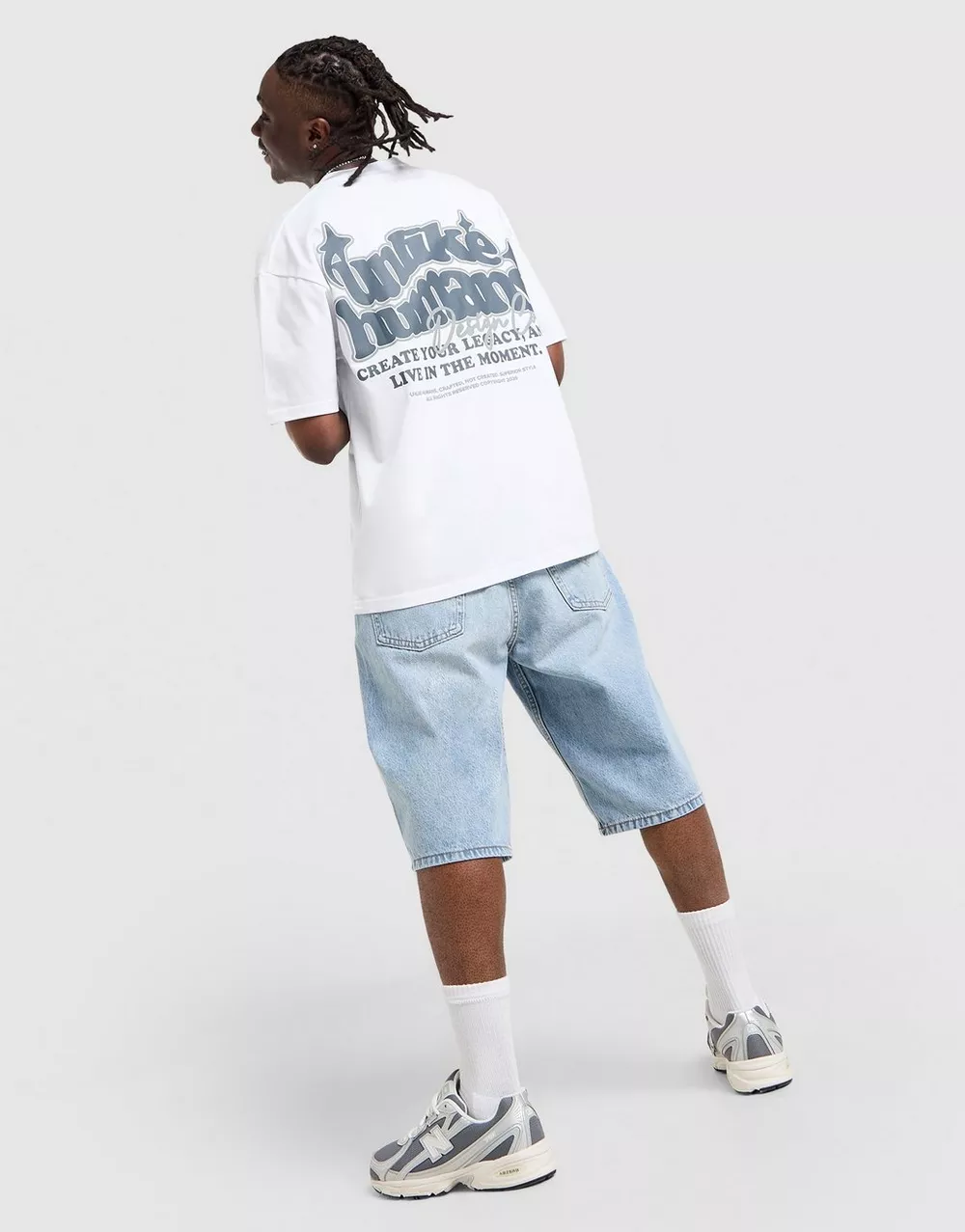 UNLIKE HUMANS ФУТБОЛКА LEGACY TEE WHT-WHT, фото 1 з 5