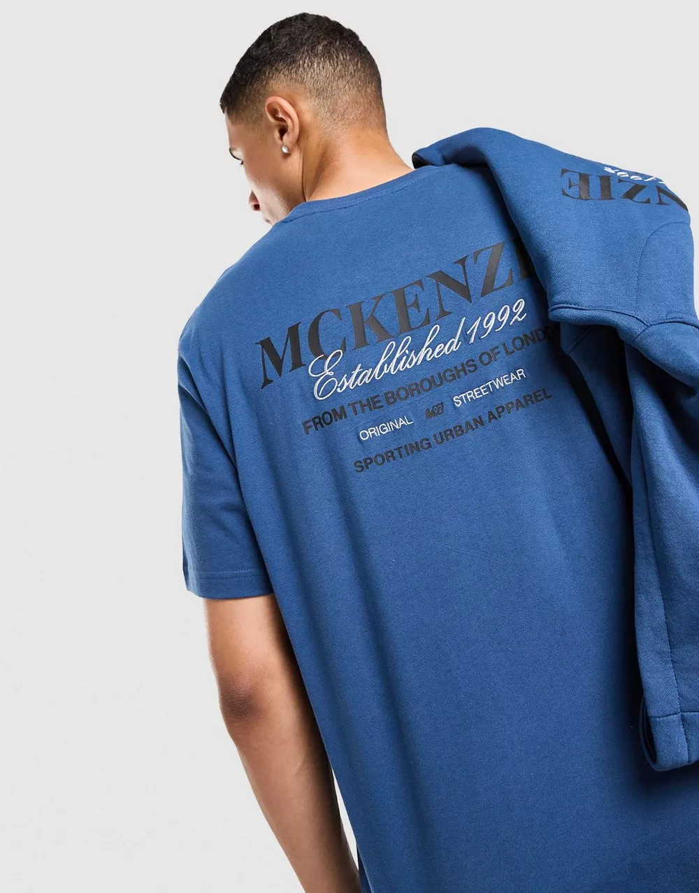 MCKENZIE ФУТБОЛКА TYPE TEE BLU-EBL, фото 1 з 5