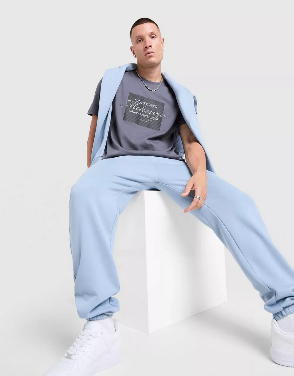 MCKENZIE ФУТБОЛКА STRIDE TEE GRY-TRB, фото 1 з 5