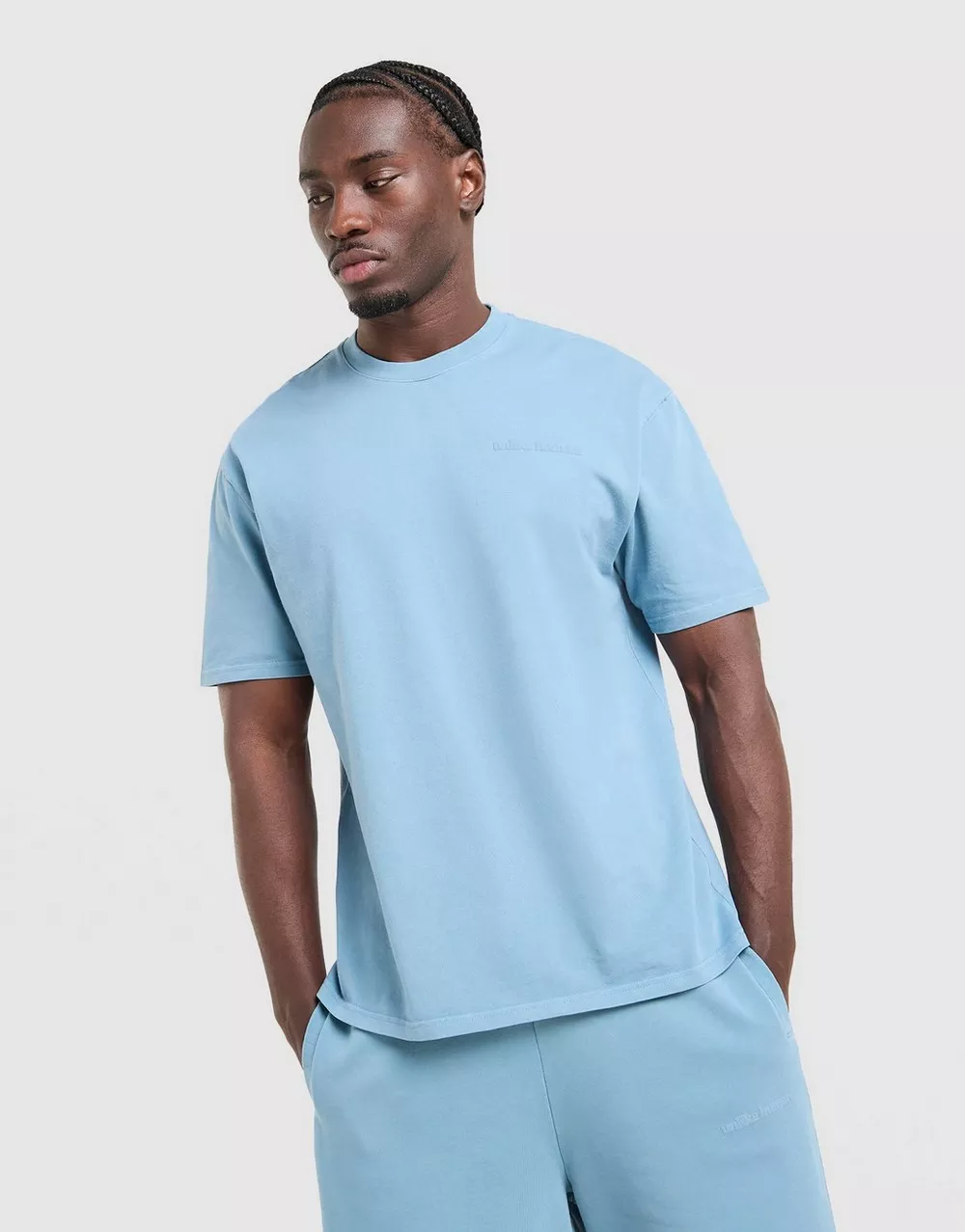 UNLIKE HUMANS ФУТБОЛКА PIGMENT TEE BLU-PRBL, фото 1 з 5