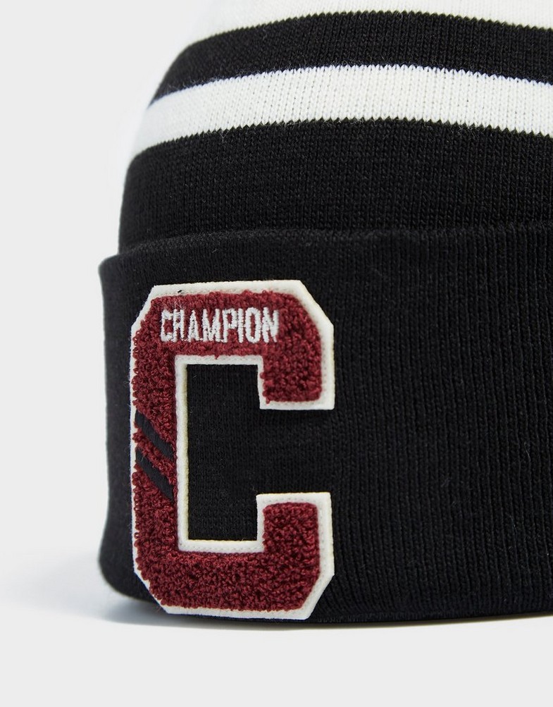 Dámská zimní čepice CHAMPION ČEPICE BEANIE CAP 805680KK001 Tmavě modrá